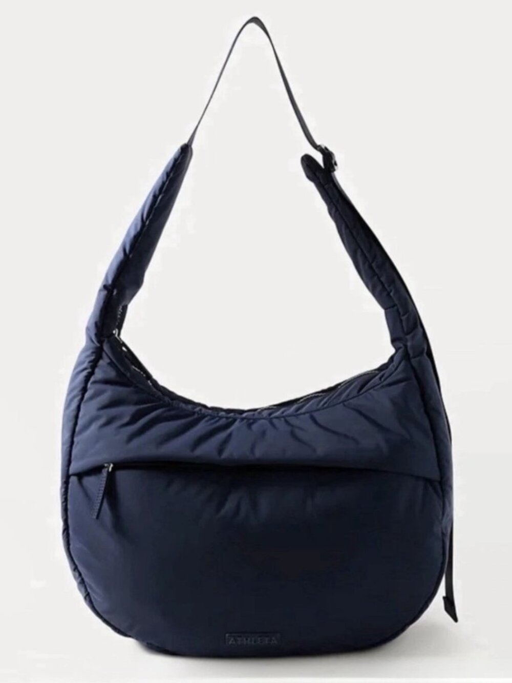 Athleta All About Medium Crossbody Hobo Bag Navy